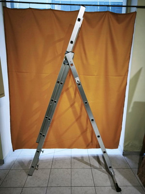 Multipurpose ladder 3 x 7 steps new with maximum height 4.13 meters