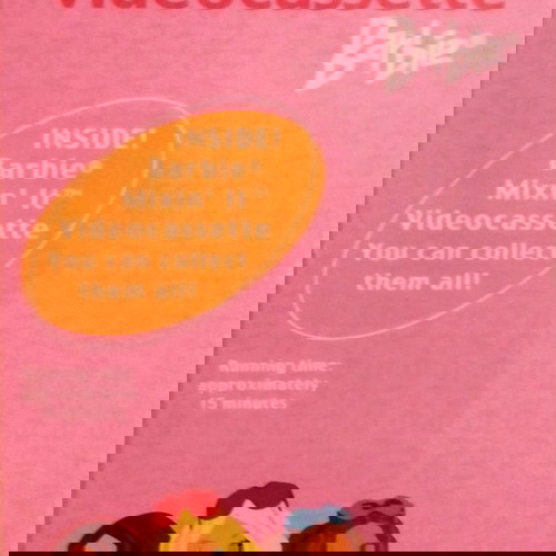 ΒΙΝΤΕΟΚΑΣΈΤΑ BARBIE MIXIN'IT VINTAGE VHS TAPE ΚΙΝΟΥΜΕΝΑ ΣΧΕΔΙΑ