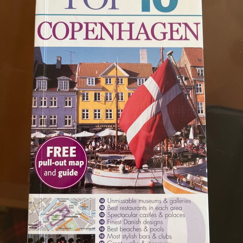 Top Ten Copenhagen book like new, 128 pages
