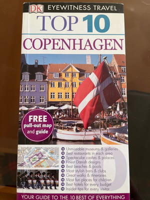 Top Ten Copenhagen book like new, 128 pages