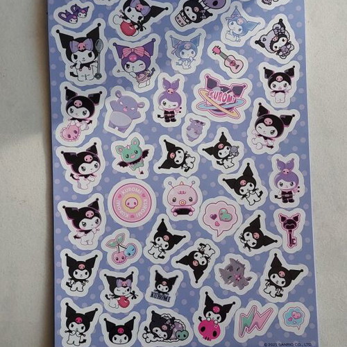 Kuromi stickers new, set of 200 pieces