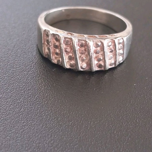 Silver ring 925 new, size 54, inner diameter 17.3 cm