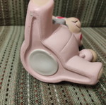 Vintage ceramic teddy bear piggy bank