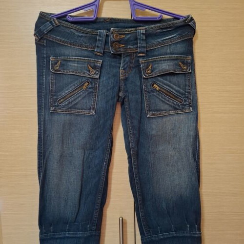 Pepe Jeans Capri pants like new, size 27, blue
