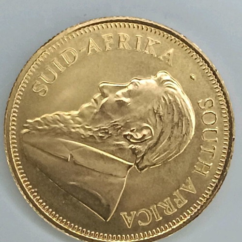 Krugerand half ounce gold African coin new