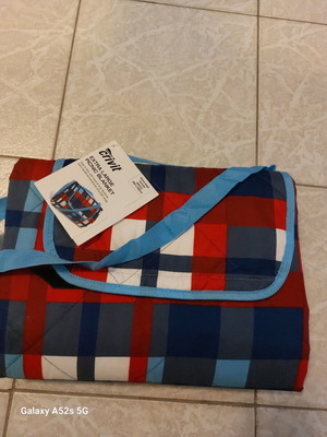 Crivit Κουβέρτα picnic xxl καινούργια με θερμομονωτική κάτω πλευρά