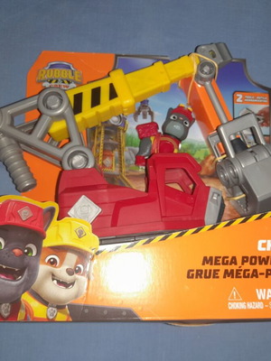 Paw Patrol Rubble Crew Charger Mega Power Crane καινούργιο
