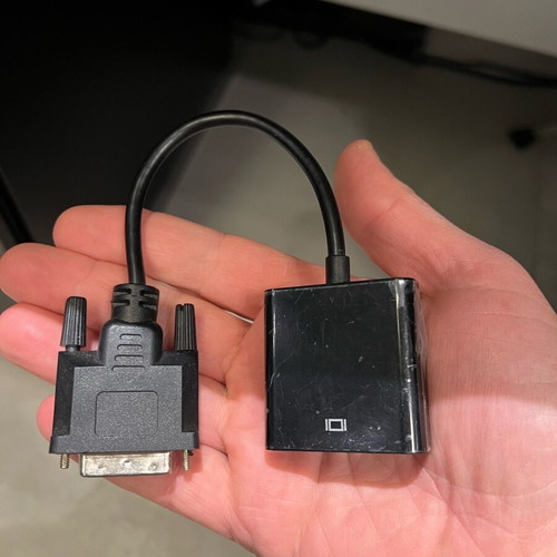DVI to VGA adapter new