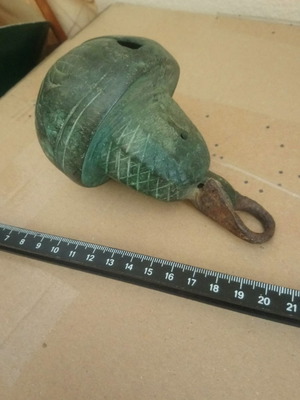 Κουδούνι κρεμαστό χειροποίητο σπάνιο μεταχειρισμένο