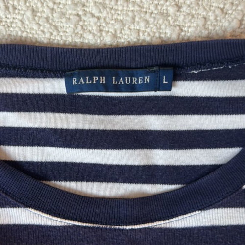 Ralph Lauren striped long sleeve top, size medium