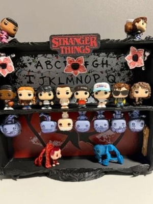 Stranger Things Kinder Joy Funko Pop Stand new, 3D printed plastic PLA
