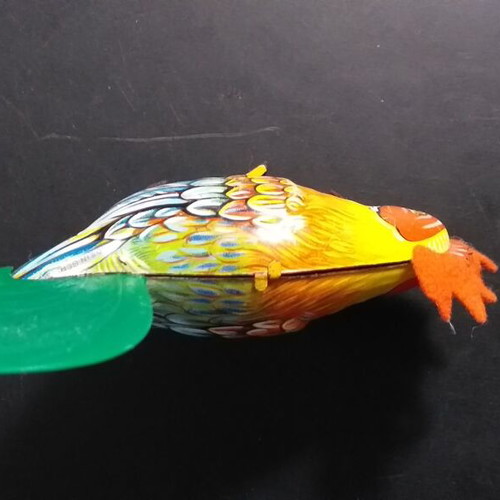 Wind-up Rooster Köhler Germany 1950 like new