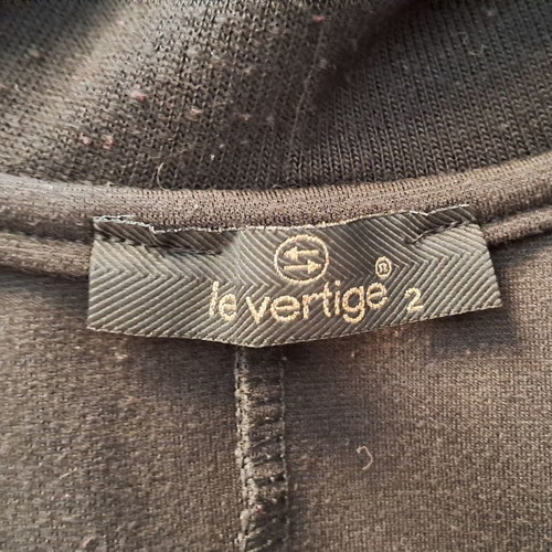 Le Vertige women's dress medium black and gray like new