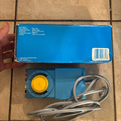 Playmobil 4375 Railway Transformer 14V Controller used with box