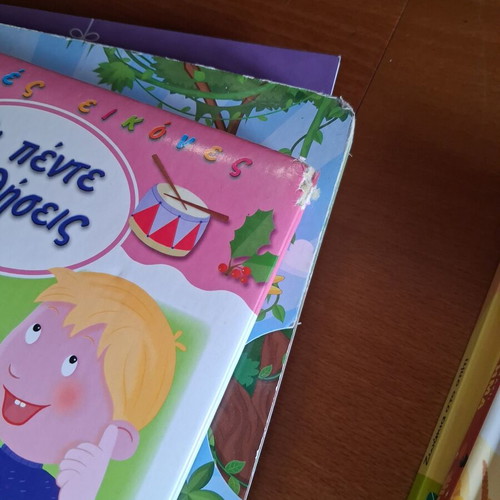 Children's books used, set of 4 with some wear