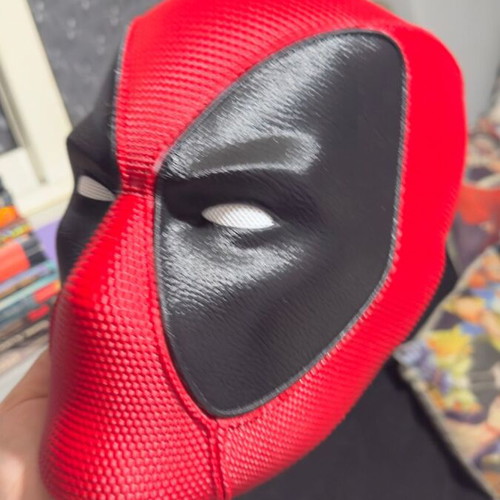 Deadpool cosplay mask 3D printed new