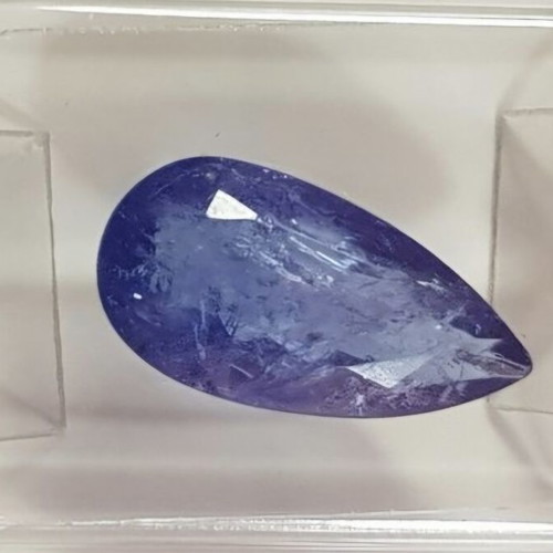 Natural Tanzanite 3.52 ct ALGT Pear Cut, Tanzania
