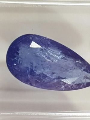 Natural Tanzanite 3.52 ct ALGT Pear Cut, Tanzania