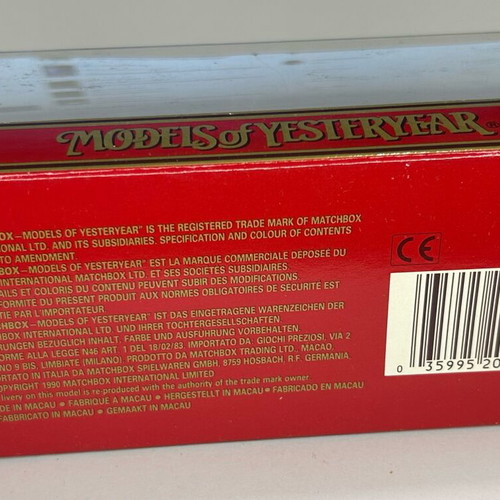 Matchbox 1990 Models of Yesteryear Y2 4.5Lt. Supercharged Bentley New
