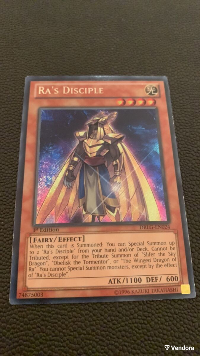 Ra’s Disciple κάρτα Yu-Gi-Oh! 1η έκδοση… - € 5,00 - Vendora.gr