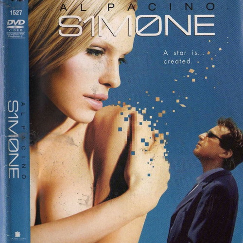 S1M0NE DVD μεταχειρισμένο, κωμωδία δράμα επιστημονικής φαντασίας με υπότιτλους