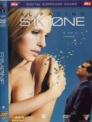 S1M0NE DVD μεταχειρισμένο, κωμωδία δράμα επιστημονικής φαντασίας με υπότιτλους
