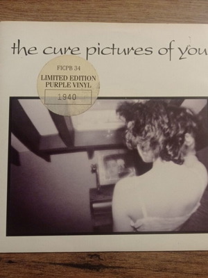 The Cure Pictures of You 7ιντσο single σε μωβ βινύλιο, VG+