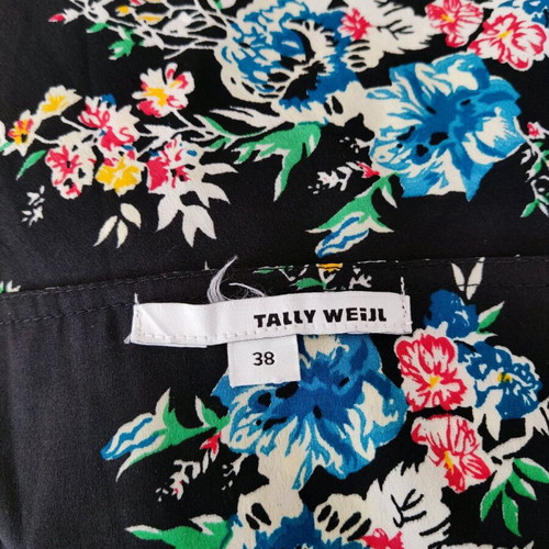 Floral dress black No.38 like new