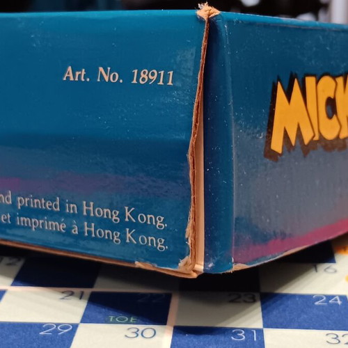 Mickey's 4 in 1 Computer by Novag like new, educational board game
