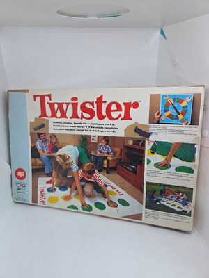 Twister ρετρό μεταχειρισμένο επιτραπέζιο παιχνίδι