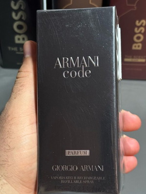 Armani Code Parfum new authentic standard perfume