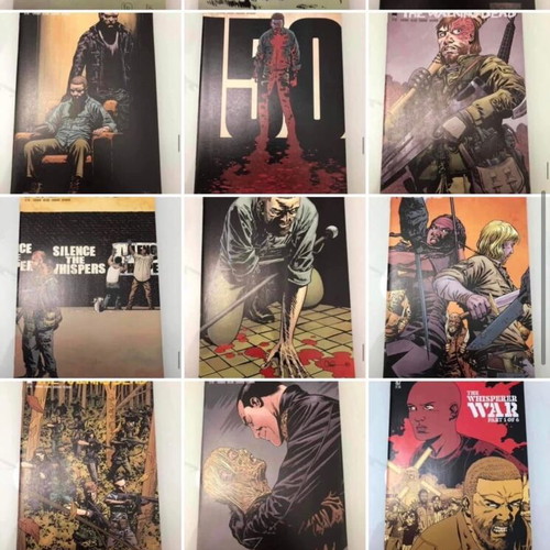Walking Dead set of 78 new comics with rare variants and specials