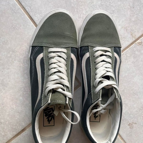 Vans Old Skool sneakers like new, size 43, green