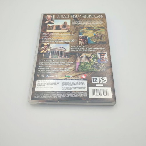 Civilization 4 IV Warlords PC like new