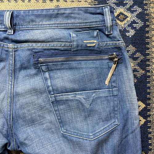 Diesel Y2K vintage jeans men's like new, size 34 IT (M-L) blue