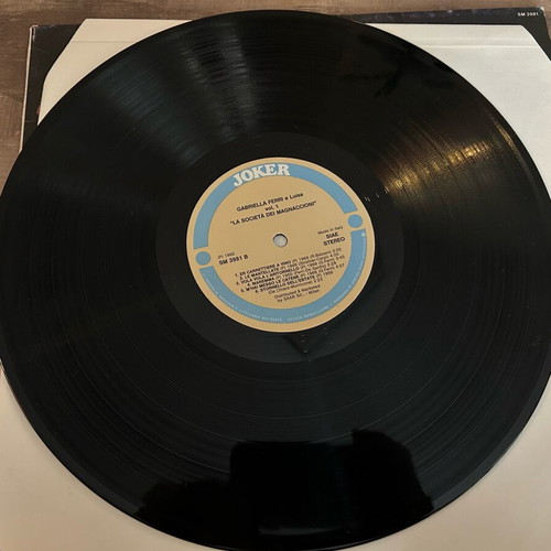 Gabriella Ferri vinyl used, La societa dei magnaccioni, pop