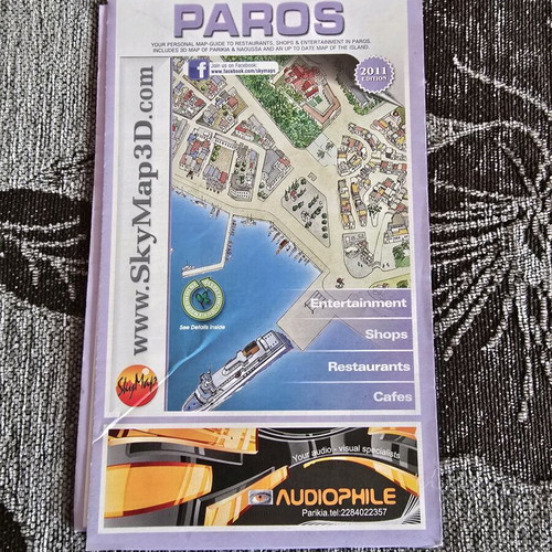 Blue Star Ferries Island Maps like new, pack