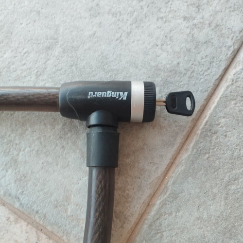 Kinguard motorcycle lock 150 cm, with one key