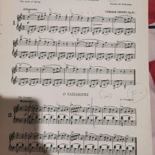 OESTEN 26 Easy Pieces for Piano