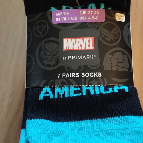 Primark socks new, pack of 7 pairs size 37-40