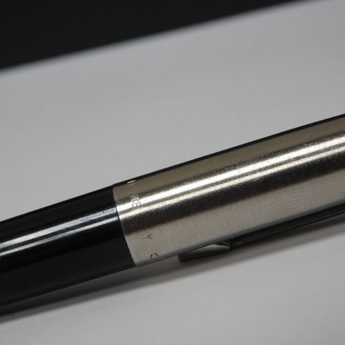 Parker Ballpoint Pen Black & Chrome CT, made in France