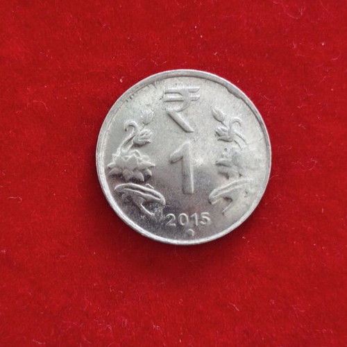 India 1 Rupee Coin used