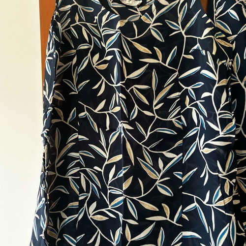 Skirt and blouse set like new, blue