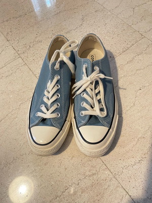 Converse All Star shoes used, size 37.5, blue sneakers