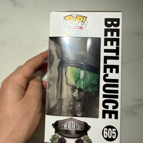 Funko Pop Beetlejuice with Hat new