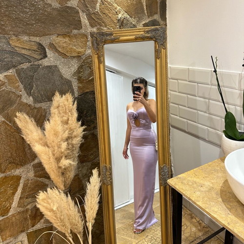 Chalina Mer by Olga Theodoropoulou dress like new, pink-purple