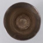 French silver-plated cup used with shell design
