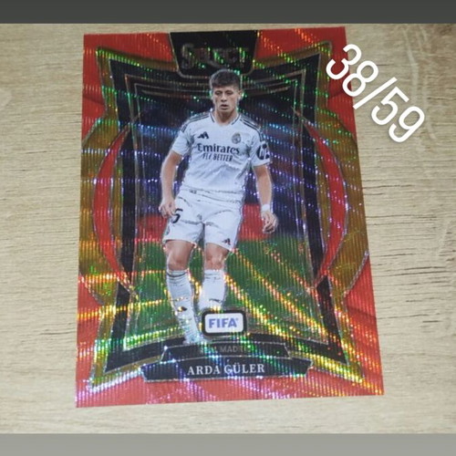 Arda Guler 2024-25 Panini Select FIFA Pink Prizm Real Madrid SSP #3 like new