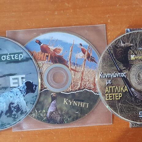 3 DVD Hunting With English Setter Like New With Subtitles