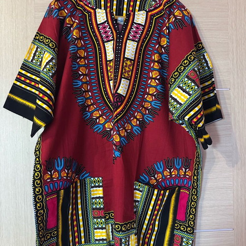 Dashiki Traditional African Shirt from Kenya like new, multicolor, XL
